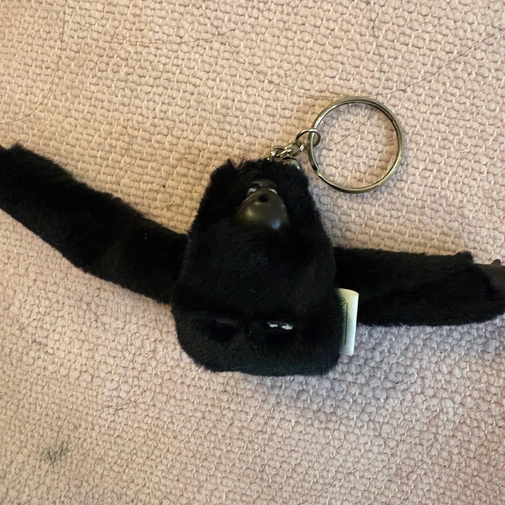 Kipling Pink Monkey Keychain - image 4